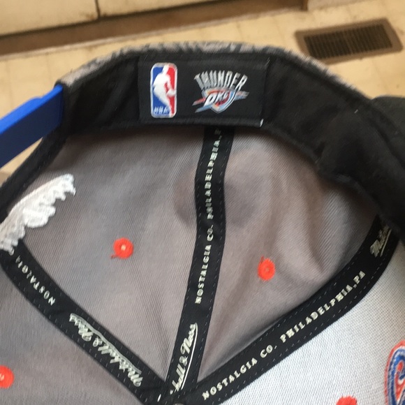 Thunder basketball Mitchell & Ness Baseball cap - Picture 4 of 4